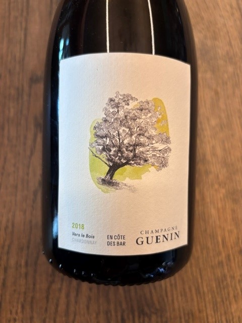 CHAMPAGNE GUENIN VERS LE BOIS BLANC DE BLANC BRUT NATURE 2018